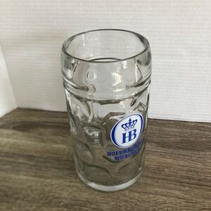 Hofbrauhaus Munchen Glass Beer Mug
